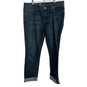 Kut from the Kloth Dark Wash Catherine
Boyfriend Size 6
